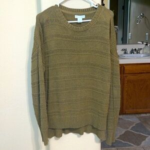 Olive green sweater